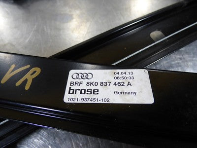 AUDI A4 B8 Seilzug Fensterhebermechanismus Rechts Vorne 8K0837462A ORIGINAL gebraucht - Fensterheber