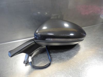 VW Golf 7 VII 5G Außenspiegel  Echt Carbon links 5G1857502HS LED side assist