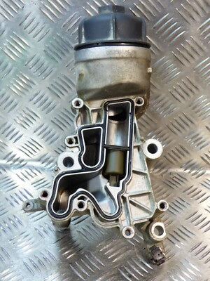Jeep Cherokee KL 2.0 CRD LMY51 2015 Ölfiltergehäuse Olfilterflansch ORIGINAL gebraucht - 55256524