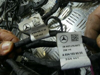 Original Mercedes-Benz W213 2018 220 CDI Motorkabelbaum A6541506500 A6541501100