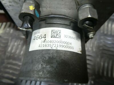 Opel Astra K 1.4 TURBO 2017 ABS Pumpe Hidraulikblock Hidraulikblöcke GM 39064664