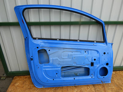 OPEL CORSA D 3 Türer Links Tür Blau ohne delle ! Bj 2010