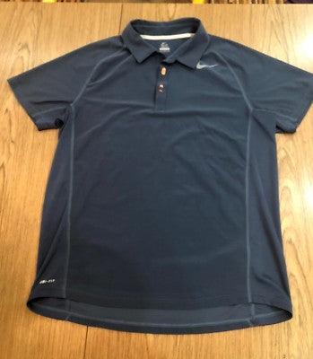 NIKE TENNIS DRI-FIT Polo Herren u. junge Männer Grösse L 522925-460 Blau