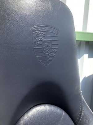 Porsche Boxster Cayman 987 997 Leder Sitze Beifahrersitz Schwarz ORIGINAL gebraucht - Fahrersitz