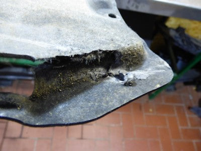 Porsche 991 911 981 Unterbodenschutz Verkleidung Abdeckung Mitten 99150460300
