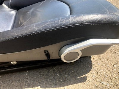 Porsche Boxster Cayman 987 997 Leder Sitze Beifahrersitz Schwarz ORIGINAL gebraucht - Fahrersitz