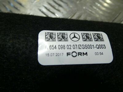 Mercedes W213 220 CDI 654.920 2018 Ladeluftrohr Turbolader luftrohr A6540980207