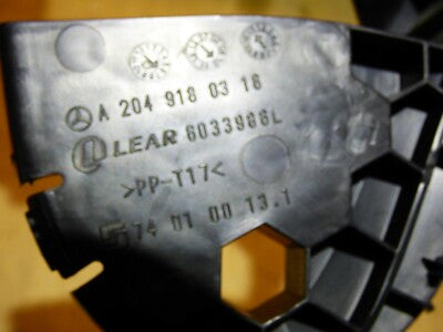 Mercedes W204 C-Klasse 2011 Sitzverkleidung für Fahrersitz A2049180316