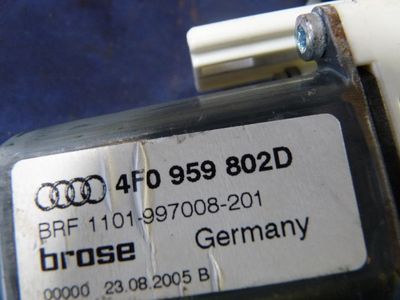 AUDI A6 4F 2.7 TDI V6 Bj.2006 Vorne Rechts 4F0959802D ORIGINAL gebraucht - Fensterhebermotor