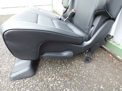 Jeep Grand Cherokee Overland WK2 Leder Sitze Hinten Links schwarz TOP ZUSTAND