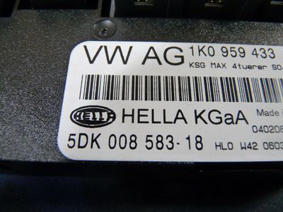 Skoda Octavia II 2.0 TDI Komfortsteuergerät / 1K0 9594 33 ORIGINAL gebraucht - 1K0959433