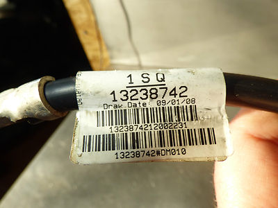 Opel Insignia Batterie Sensor mit Negative Battery kabel 13238742 ORIGINAL gebraucht - 10306471