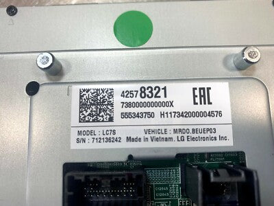 OPEL ASTRA K original Multifunktion Display LCD Bildschirm Radio GM 42578321