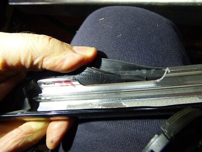 Porsche Panamera 970 Dichtung mit Chrome Zierleiste Tür vorne links 97053755501