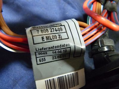 BMW X6 xDrive 30D Kabelbaum 7808274-09 / 738051008B / 8513667-02