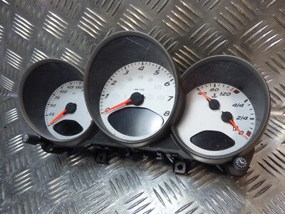 Porsche Boxster S 987 Tachometer Speedometer Instrument cluster MPH ORIGINAL gebraucht - 98764111730