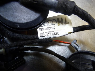 Audi A1 für Tür hinten Links Türkabelbaum Leitungssatz 8X0971687D ORIGINAL gebraucht - Kabelbaum