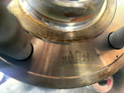 Original OPEL ASTRA K 1.4 Turbo Radnabe Achsschenkel vorne rechts GM 13510543