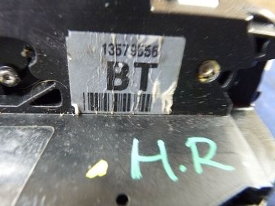 Opel Astra J Exlite 1.4 Türschloss Rechts Hinten ORIGINAL gebraucht - 13579556