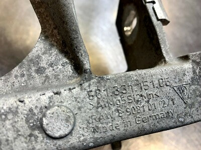 Porsche 981 718 Original Seitenteil Achsträger Hinterachse links gebraucht - 98133115105
