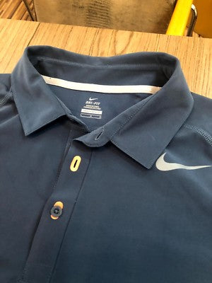 NIKE TENNIS DRI-FIT Polo Herren u. junge Männer Grösse L 522925-460 Blau