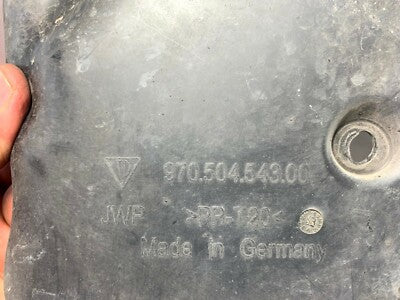 Porsche Panamera 970 Abdeckblende Abstrahlblech 97050454300
