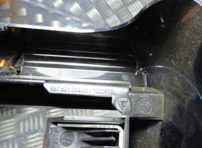 Porsche Boxster Cayman 987 997 911 Sitzschiene Abdeckung Links ORIGINAL gebraucht - 99752135900