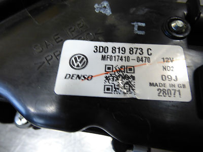 VW Phaeton Luftverteilergehäuse Links 3D0819873C Stellmotor 3D0959311 ORIGINAL gebraucht - Luftkanal