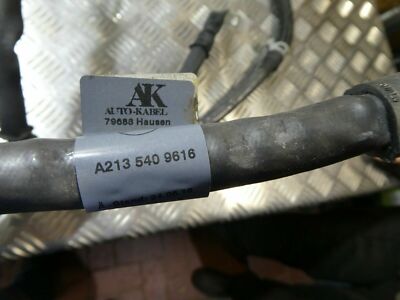 Orig. Mercedes-Benz W213 2018 220 CDI Batterie Kabelbaum Satz A2135409616