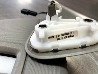 Porsche PANAMERA 970 Sonnenblende Grau LINKS Sun visor Grey LEFT 97073113100