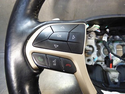 Jeep Grand Cherokee IV WK2 Multifunktion Lederlenkrad Lenkrad beheizt schwarz .