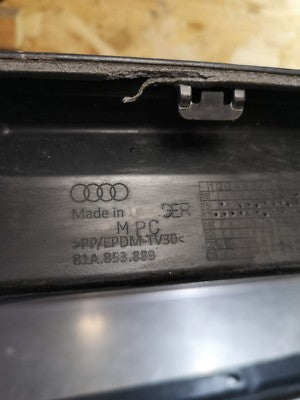Audi Q2 GA Orig Unterholmverkeidung Unterfahrschutz Schwelle 81A853889 81A853890