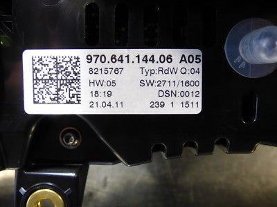 Porsche PANAMERA 970 Kombiinstrument Tacho Benzin PDK Getriebe 97064114406 A05