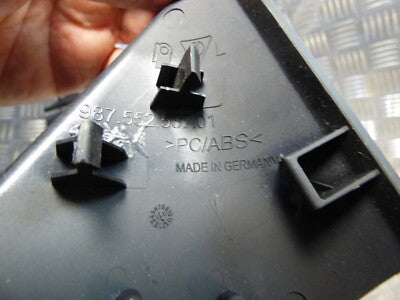 Porsche 987 Armaturenbrett Abdeckung schwarz ORIGINAL gebraucht - 99755253701