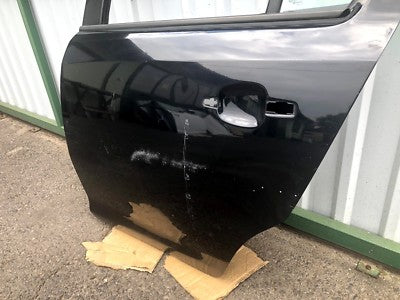 OPEL CORSA D Tür Hinten Links tür schwarz