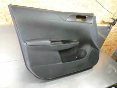 2013 Subaru Impreza WRX STi Interior Door Card Panel leather Passenger Side