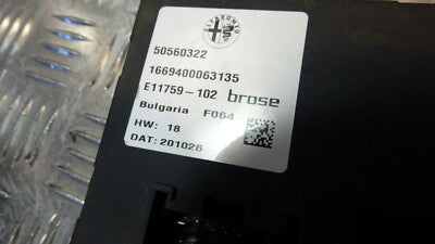 Alfa Romeo Stelvio Q4 2021 Chassis ECM brose ORIGINAL gebraucht - 50560322