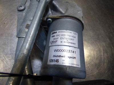 Audi A1 8X RHD FRONT WIPER MOTOR & LINKAGE 8X2955119 2014 ORIGINAL gebraucht - WINDSCREEN