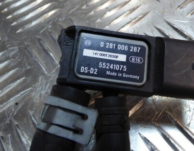 Jeep Cherokee KL 2.0 CRD LMY51 AGR leitung rohr mit sensor + 55241075 ORIGINAL gebraucht - 05146842AD