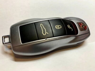 Porsche Panamera 970 Zundschlüssel Schlüssel Handsender 97063724603 in silber