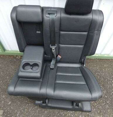 Jeep Grand Cherokee Overland WK2 Leder Sitze Hinten Links schwarz TOP ZUSTAND