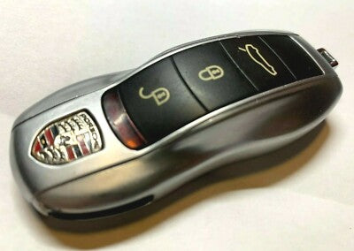Porsche Panamera 970 Zundschlüssel Schlüssel Handsender 97063724603 in silber