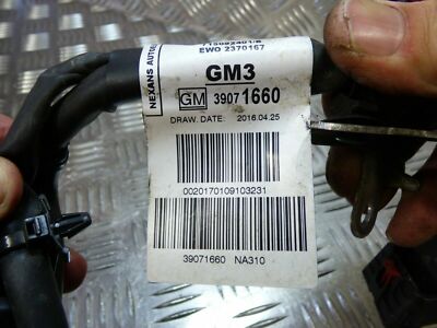 Opel Astra K 1.4 TURBO 150PS B14XFT LE2 Motor Kabelbaum GM 39071660