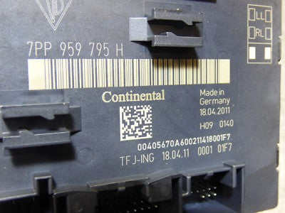 Porsche 970 Tür Steuergerät Hinten Rechts 7PP959795H ORIGINAL gebraucht - PANAMERA