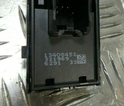 Opel Astra K 2017 original Fensterheber Schalter 1-fach GM 13408448 Vorne Rechts