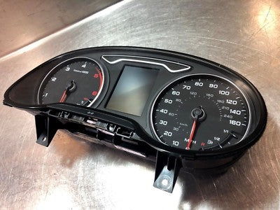 Audi A3 S3 8V 8V1 2.0 TDI 2017 SPEEDOMETER INSTRUMENT CLUSTER  Tacho Mph / Km/h