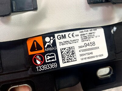 OPEL ASTRA K 2018 original Armaturenbrett Beifahrer Sicherheitsmodul GM 39049458