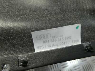 AUDI A1 S Line 2017 Verkleidung Abdeckung 8X1858345 6PS ORIGINAL gebraucht - Lenkradabdeckung
