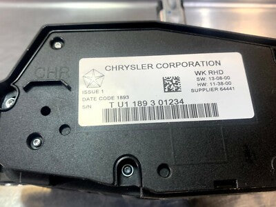 Jeep Grand Cherokee IV WK2 Genuine Mopar Shifter-Transmission RHD 68166104AE