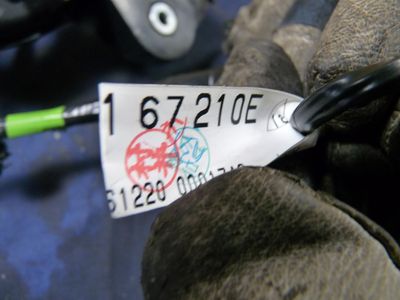 MAZDA 5 FURANO 2007 5DR Türkabelbaum hinten rechts / CC 1 67 210E ORIGINAL gebraucht - CC5167210E